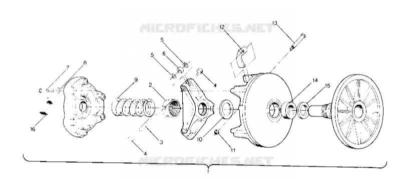 DRIVE CLUTCH  STAR LITE (4918591859019A)