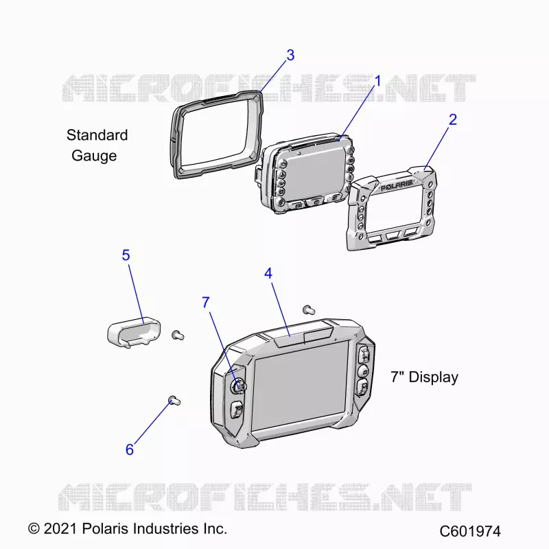 ELECTRICAL, MULTI FUNCTION GAUGE