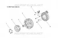 ENGINE, STATOR/FLYWHEEL