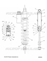 SUSPENSION, REAR SHOCK TRACK