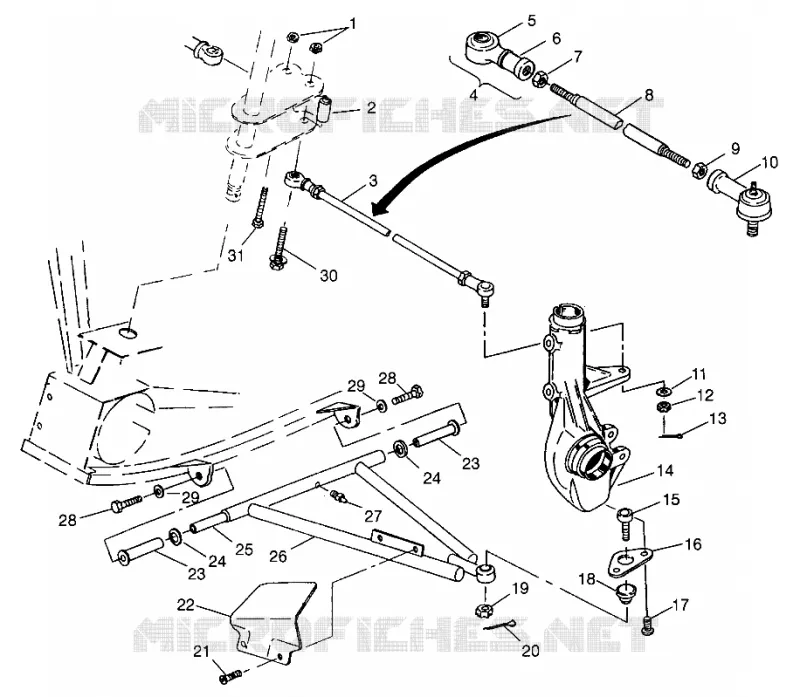 WISHBONES XPLORER 400L W969140 (4935983598B013)