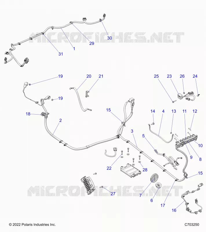 ELECTRICAL, WIRE HARNESS, PERIPHERAL