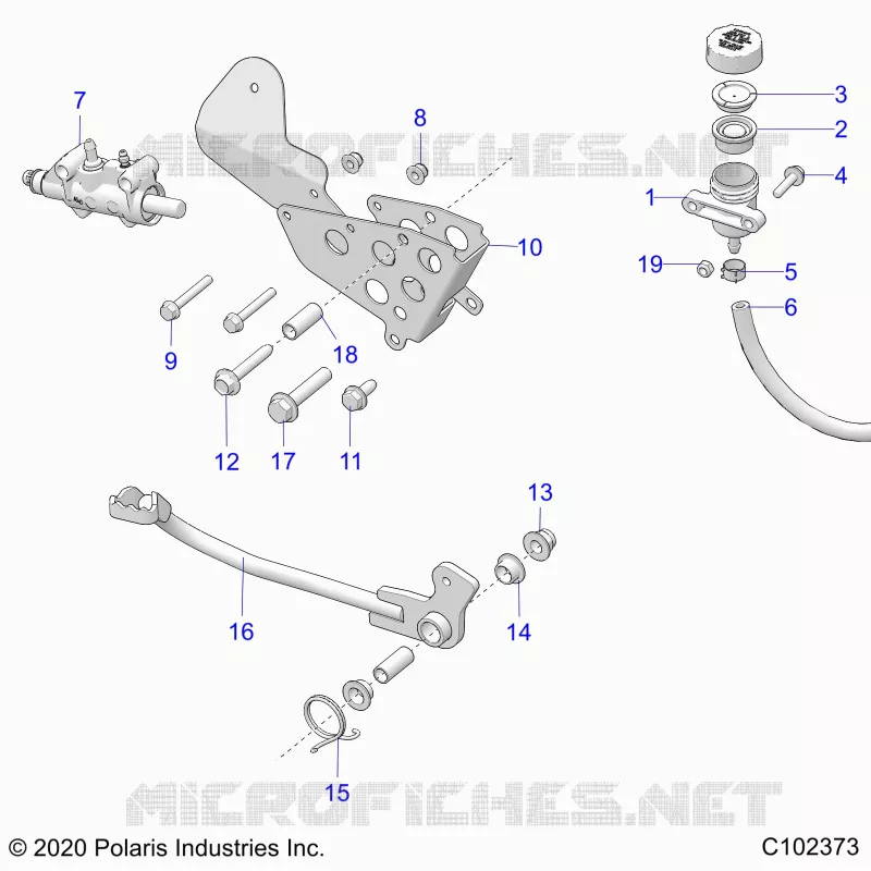 BRAKES, BRAKE PEDAL AND MASTER CYLINDER