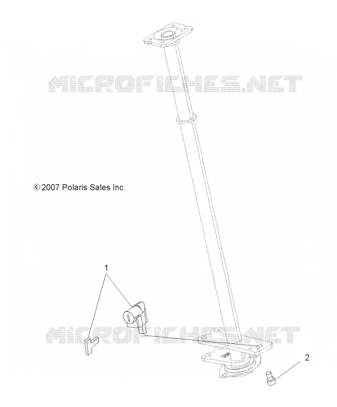 STEERING POST   LOCK