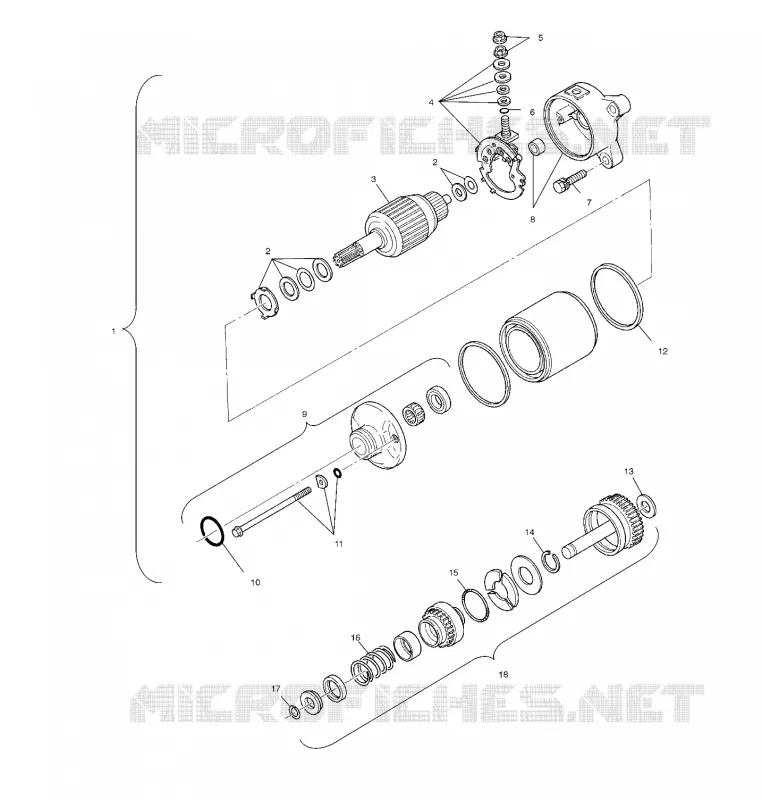 STARTING MOTOR