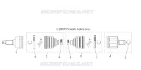 DRIVE TRAIN, FRONT DRIVE SHAFT