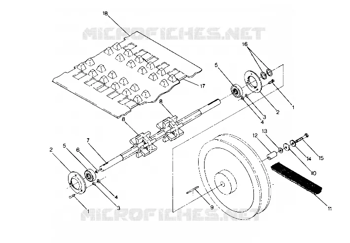 DRIVE TRAIN STAR AND SPRINT E/S (4915431543012A)