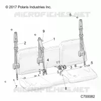SEAT BELT AND MOUNTING