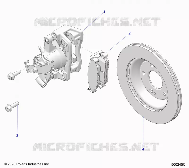 BRAKES, REAR CALIPER