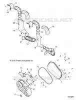 DRIVE TRAIN, CLUTCH COVER