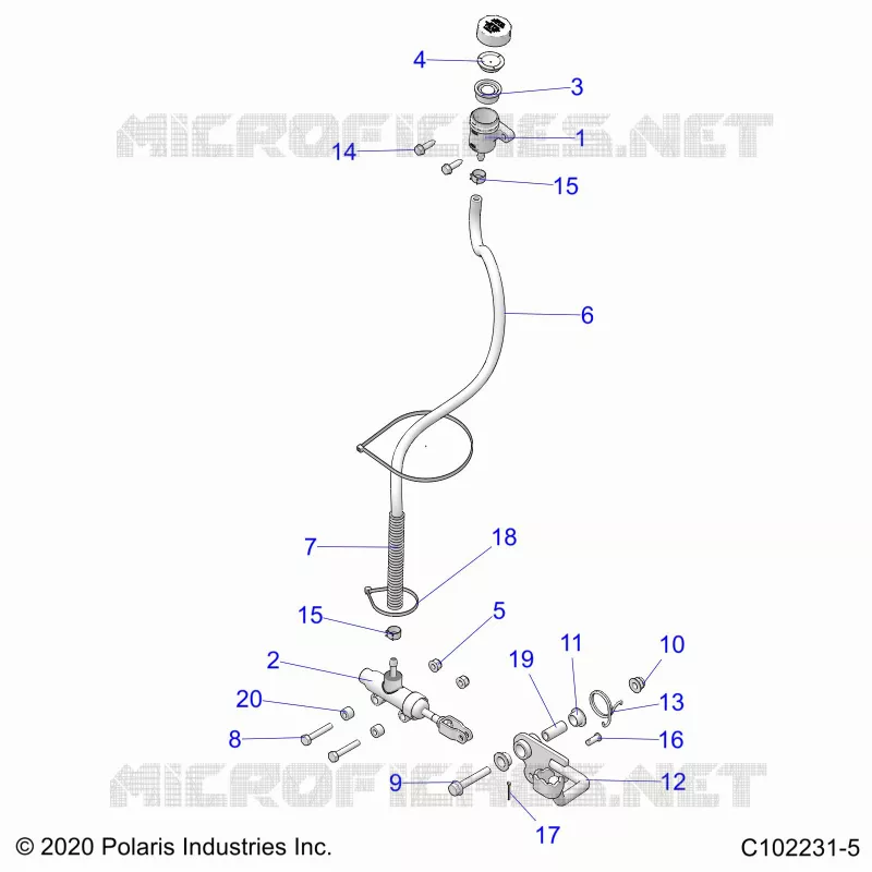 BRAKES, BRAKE PEDAL AND MASTER CYLINDER