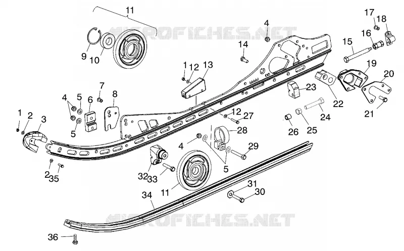 RAIL MOUNTING (M-10)