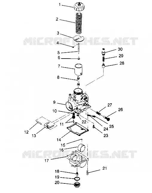 CARBURETOR 4X4 300 W948130 (4926762676D004)