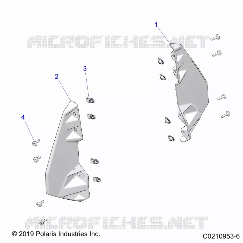 REAR BODYWORK FENDER FLARES