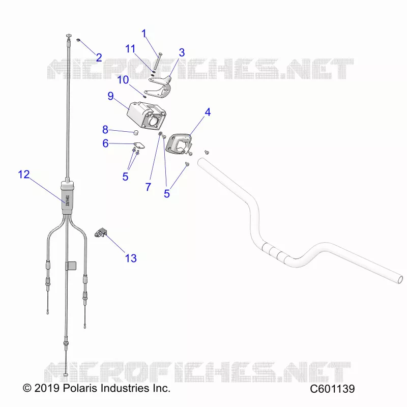 ENGINE, THROTTLE CONTROL ASM.