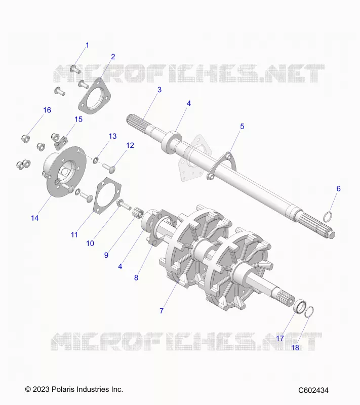 DRIVE TRAIN, JACKSHAFT AND DRIVE SHAFT