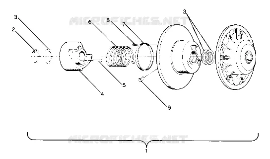 DRIVEN CLUTCH STAR, SPRINT AND SPRINT E/S (4912721272007A)