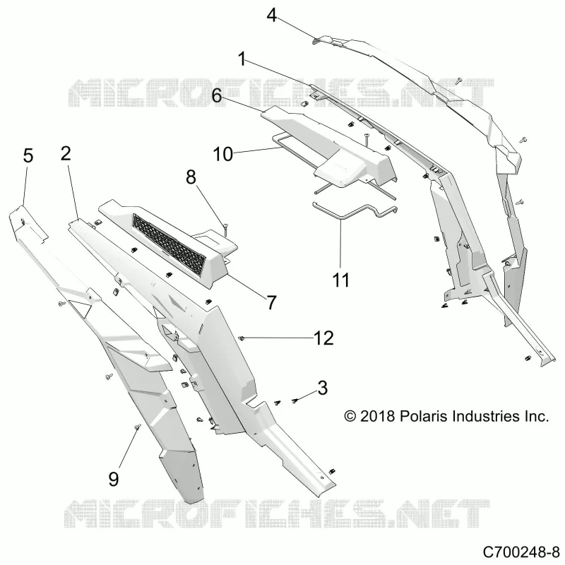 REAR FENDERS AND BEZELS