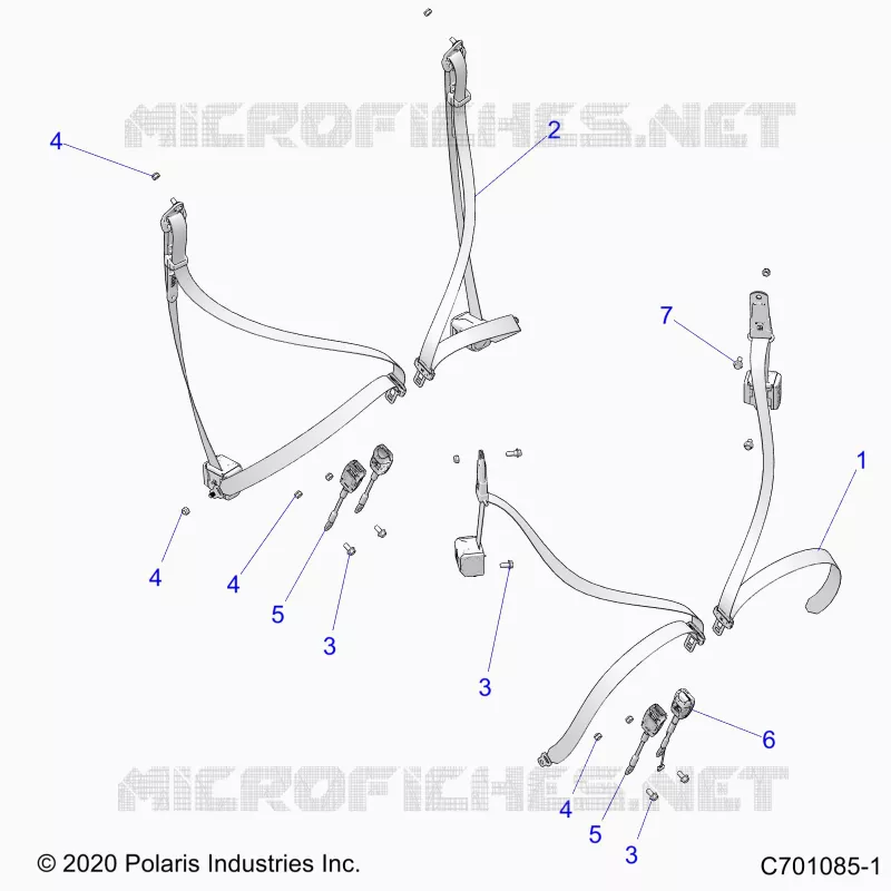 SEAT BELT MOUNTING