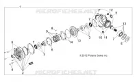 DRIVE TRAIN, FRONT GEARCASE INTERNALS (IF BUILT BEFORE 8/29/16)