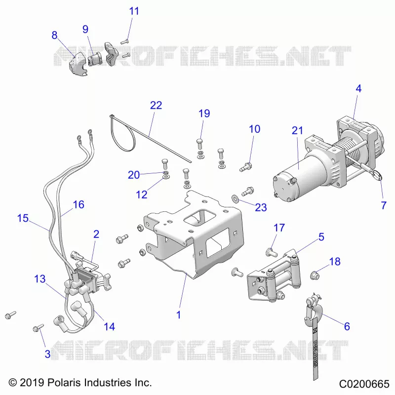 CHASSIS, WINCH
