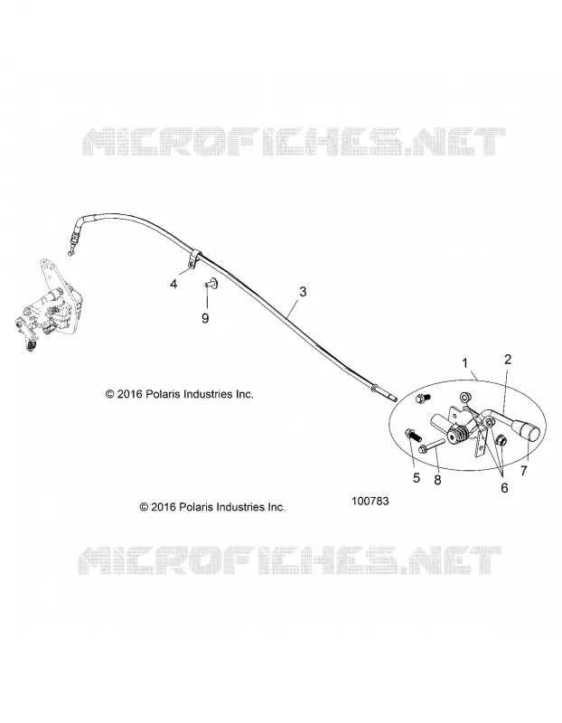 PARKING BRAKEING BRAKE HANDLE