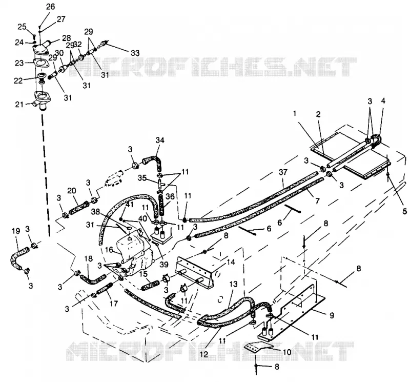COOLING SYSTEM STORM 0965782, STORM SKS 0965582,  EURO STORM E965782, EURO (4931593159B010)