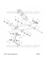 SUSPENSION, FRONT TORQUE ARM