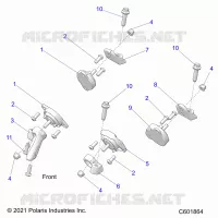 ENGINE, MOUNTING & LONG BLOCK