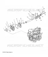 ENGINE, COOLING, WATER PUMP RELATED PARTS