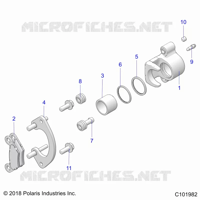BRAKES, REAR CALIPER