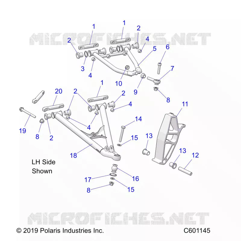 FRONT WISHBONES