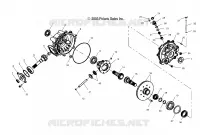 REAR GEARCASE (2X4)(4X4)