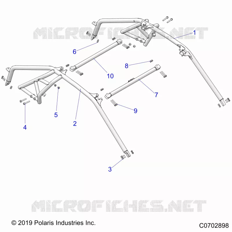 CHASSIS, CAB FRAME -Z23RAD92AK/BK/AS/BS (C0702898)