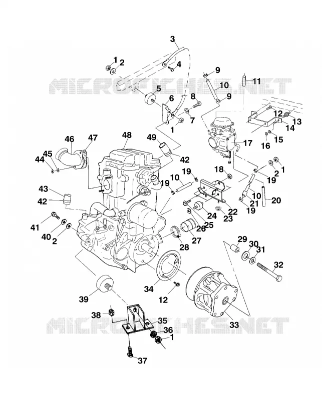 ENGINE MOUNTING