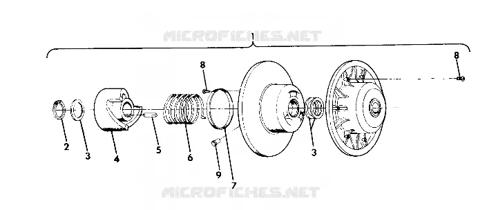 DRIVEN CLUTCH WIDETRAK (4921302130028A)