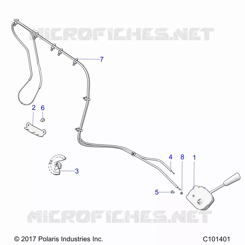 DRIVE TRAIN, SHIFT LEVER