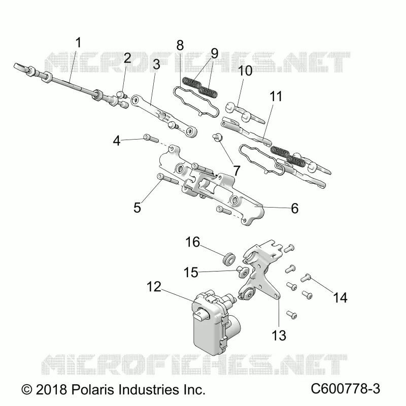 EXHAUST VALVE ASM.