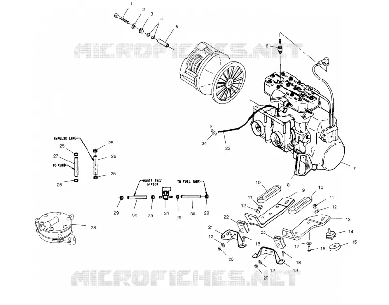 ENGINE MOUNTING