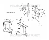 BATTERY BOX AND BATTERY