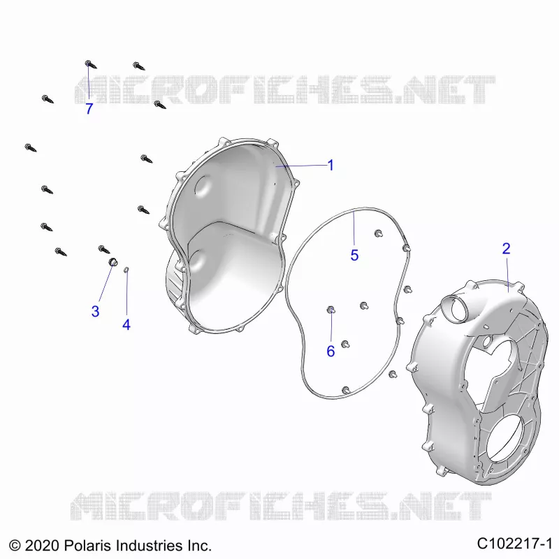 BODY, CLUTCH COVER