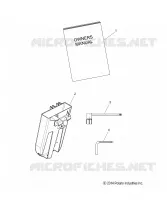 TOOLS, BELT HOLDER, TOOLS, AND OWNERS MANUAL