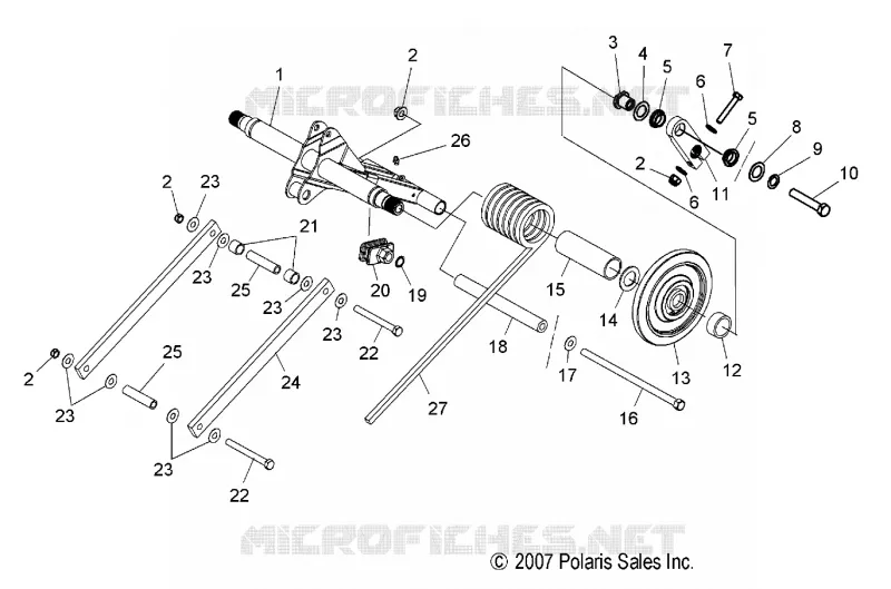 REAR SUSPENSION TORQUE ARM