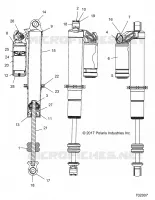 SUSPENSION, FRONT SHOCK INTERNALS