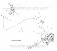 PARKING BRAKE BRAKE ASM.