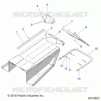 BUMPER, REAR, SNOWFLAP AND TAILLIGHT COVER