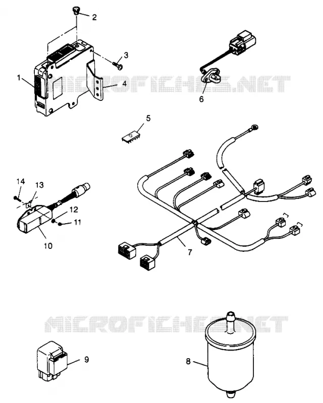 EFI PARTS 500 EFI 0973774 (4938423842C014)