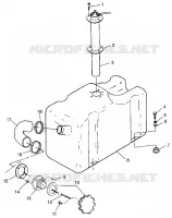 FUEL TANK SLTX B974590 AND INTL. SLTX I974590 (4941214121A009)