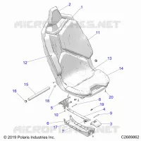 SEAT ASM.- Z23G4C92AL/BL (C2689862)
