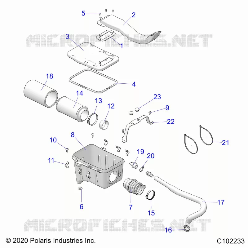 ENGINE, AIR INTAKE SYSTEM